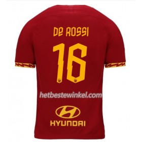 AS Roma DE Rossi 16 Voetbalshirts Thuis 2019/20